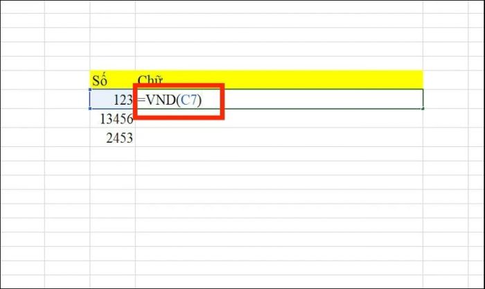 Áp dụng cú pháp này để chuyển số thành chữ trong Excel.