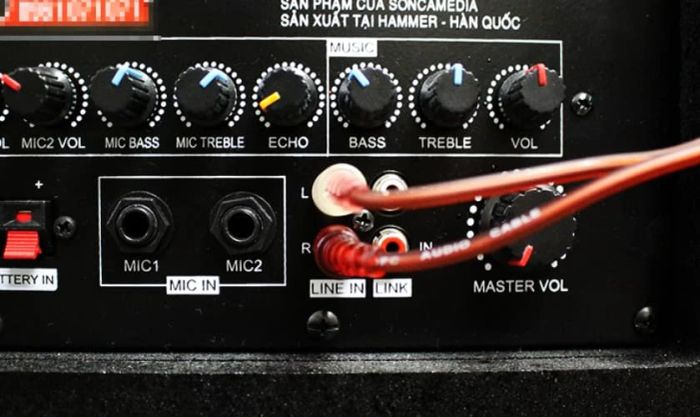 Hướng dẫn kết nối loa kéo với tivi bằng jack RCA