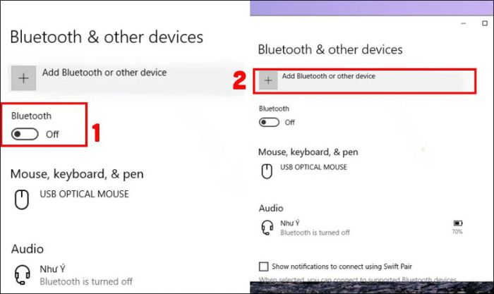 Kích hoạt chế độ Bluetooth trên máy tính bàn của bạn