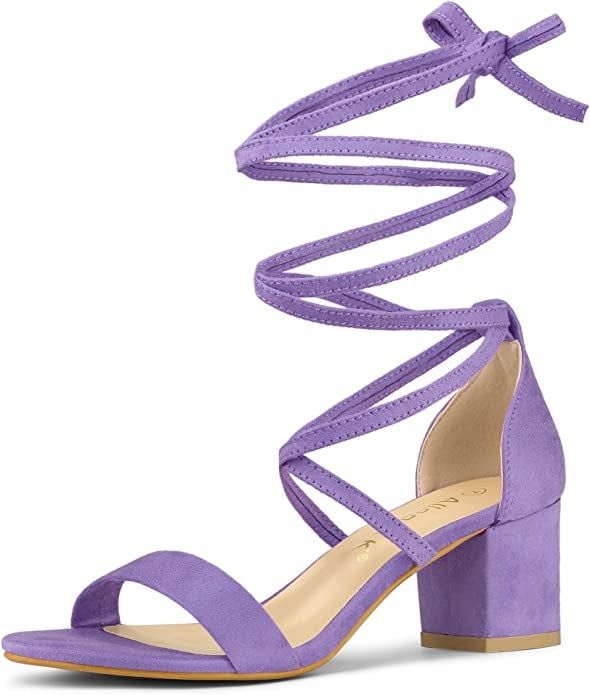the purple version of the heels