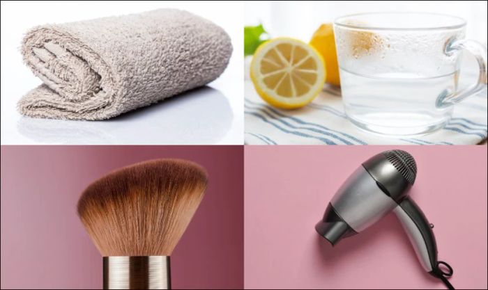 Hãy chuẩn bị đầy đủ dụng cụ vệ sinh đệm tai nghe trước khi bắt đầu