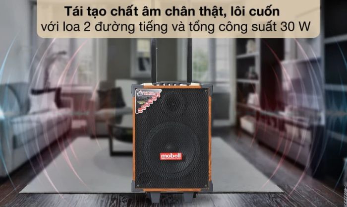 Loa kéo karaoke Mobell