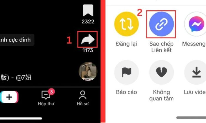 Sao chép liên kết video cần loại bỏ logo