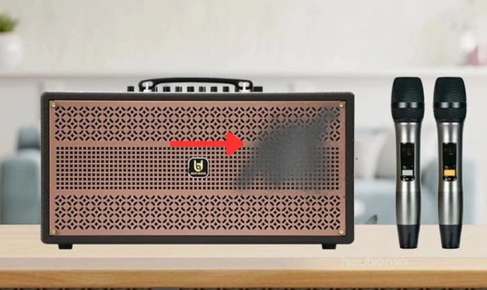 Bảo quản loa kéo không đúng cách
