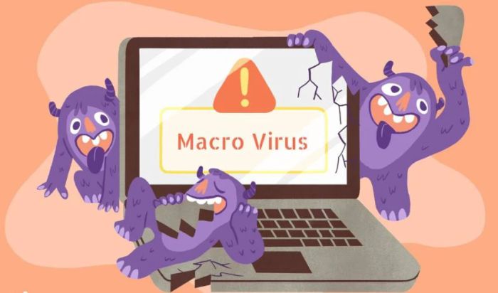 Virus macro lợi dụng khả năng tự động hóa của phần mềm để thực hiện các hành vi gây hại