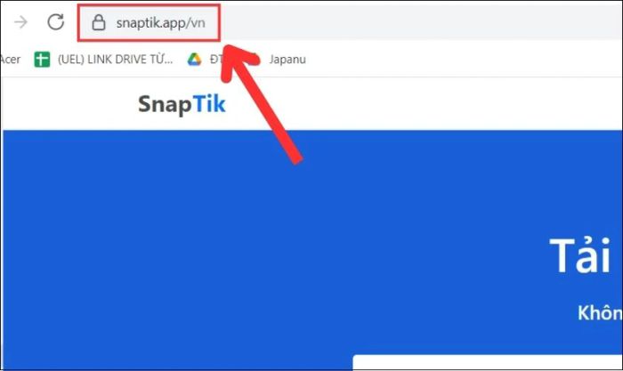 Trang web SnapTik giúp xóa logo trên video nhanh chóng
