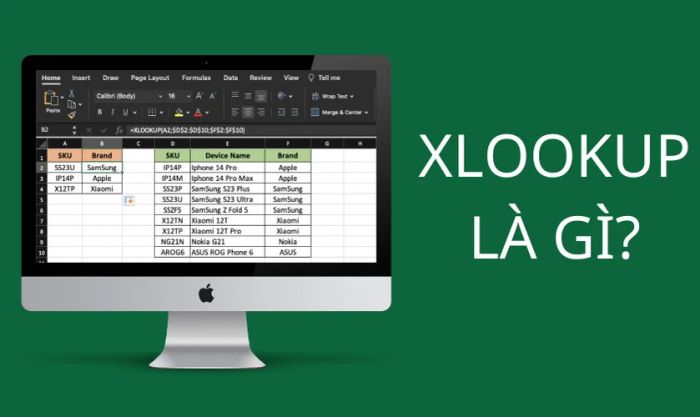 hàm xlook trong excel là gì