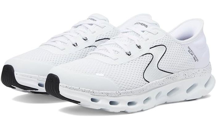 The white sneakers
