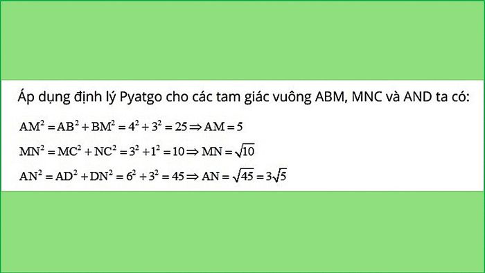 Ví dụ 3 về việc áp dụng công thức Heron để tính diện tích tam giác (2)