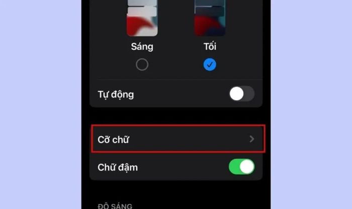hướng dẫn thay đổi kích thước chữ trên iphone