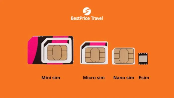 Types of travel SIM cards for South Korea currently available on the market