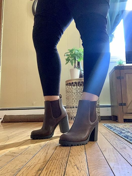 stylish brown boots