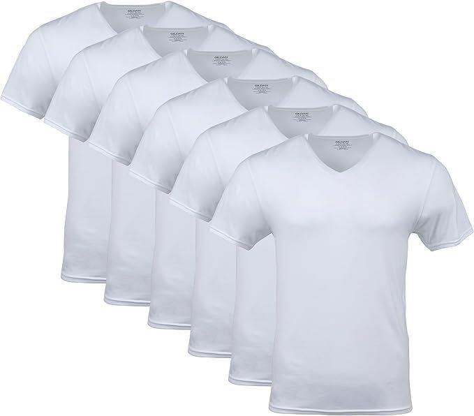 A collection of assorted t-shirts, each with a unique design or color.