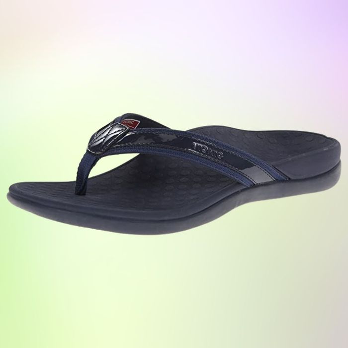 The black sandal