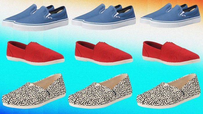 The different slip-on styles