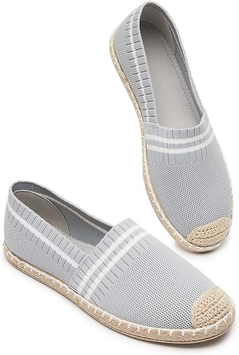 The light grey slip-ons