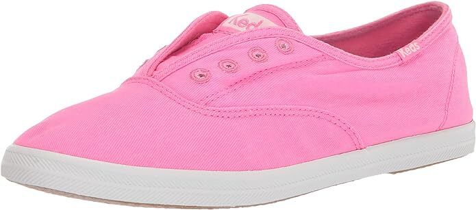 The pink slip-ons