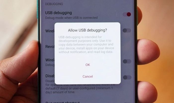 USB Debugging, hay còn gọi là chế độ gỡ lỗi USB trên Android