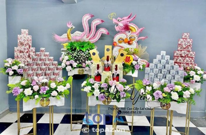 Hải Yến là địa chỉ uy tín cung cấp dịch vụ làm mâm quả cưới hỏi tại TP. Lai Châu