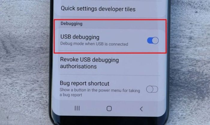 Việc bật USB Debugging trên Xiaomi sẽ không gây ảnh hưởng xấu đến điện thoại của bạn.