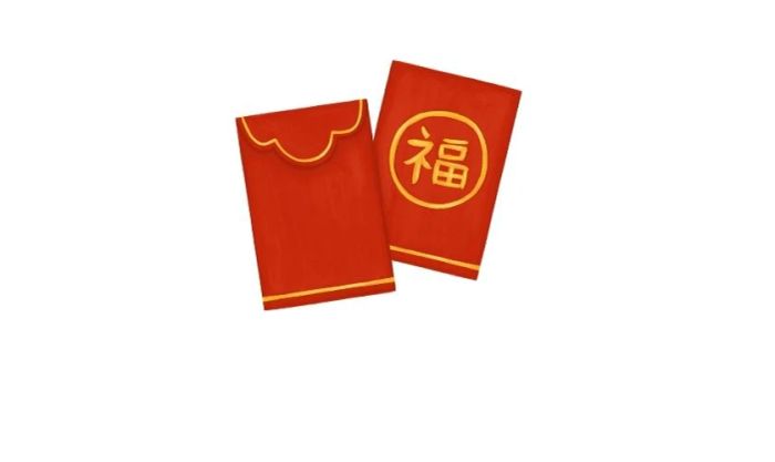 Biểu tượng bao lì xì Tết