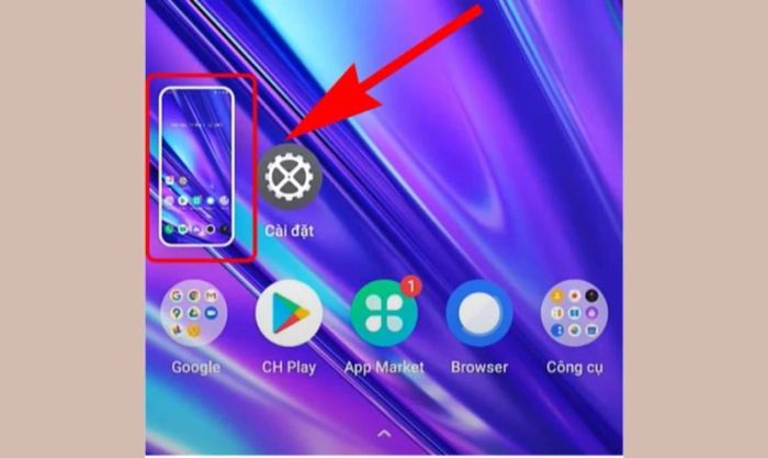 Cách chụp màn hình điện thoại Realme C21Y, C11, C53 sử dụng phím vật lý