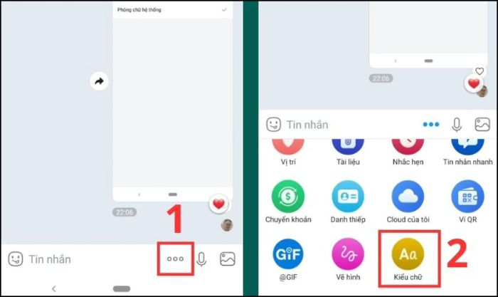 Hướng dẫn thay đổi font chữ Zalo khi nhắn tin trên điện thoại
