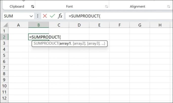 Hàm SUMPRODUCT trong Excel là gì?