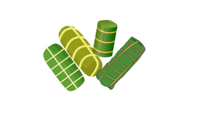 Biểu tượng bánh tét ngày Tết