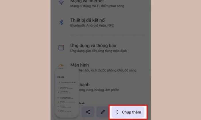 Hướng dẫn chụp màn hình cuộn dài trên điện thoại Realme