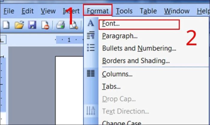 Hướng dẫn chỉnh khoảng cách chữ trong Word 2003, 2007