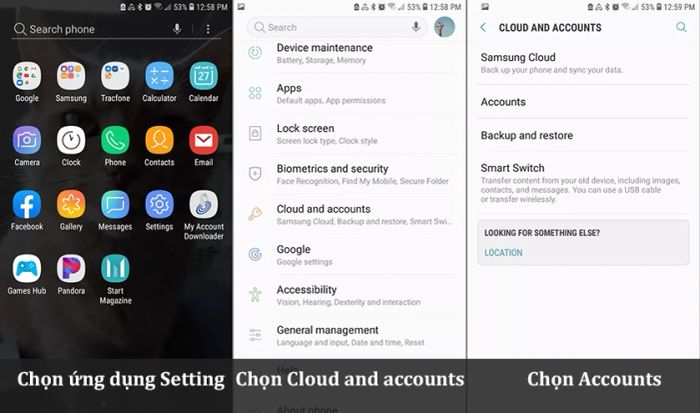 Hướng dẫn đăng nhập để xem ảnh trên Samsung Cloud