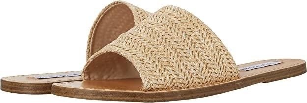 The raffia sandals