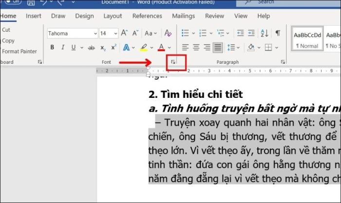 Hướng dẫn kéo dãn khoảng cách giữa các ký tự trong Word