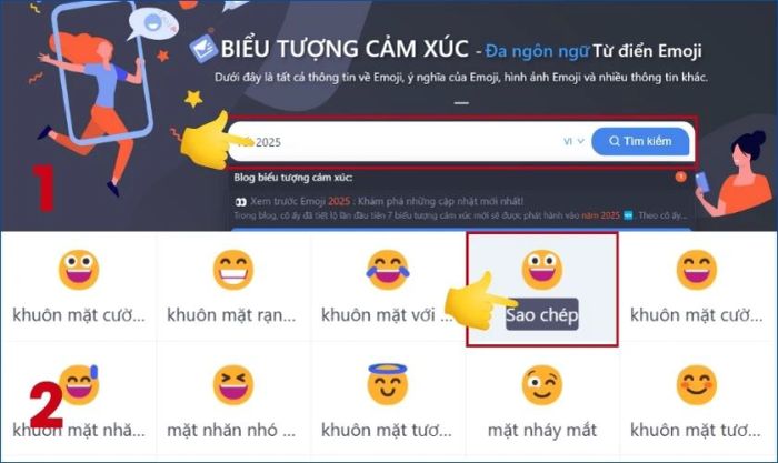 Cách tải tài nguyên miễn phí từ Emojiall.com