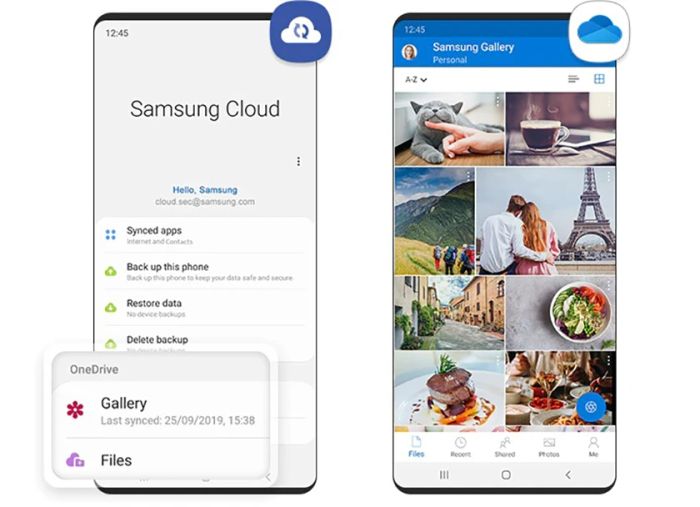 Hướng dẫn xem ảnh trên Samsung Cloud - tại mục Gallery