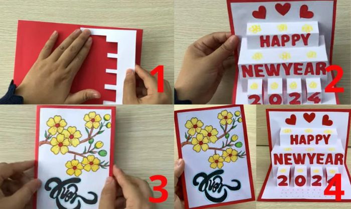 Trang trí hoàn thiện thiệp