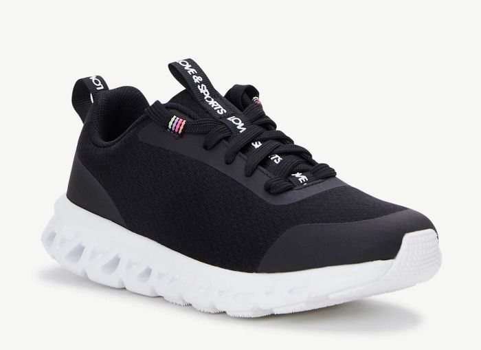 The black and white tech sneakers