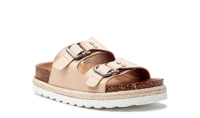 The espadrille platform sandals