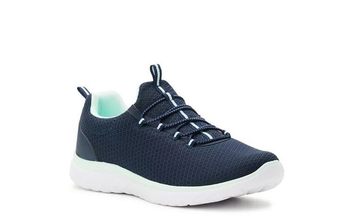 The athletic slip-on sneakers.