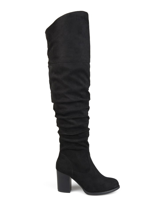 the black over-the-knee boot