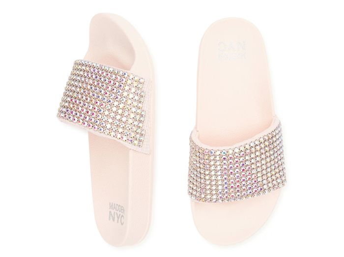 The embellished slide sandals