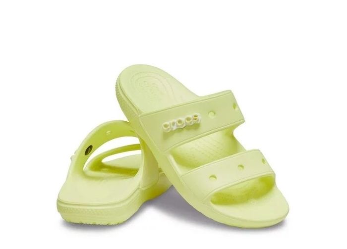 The two-strap slide sandals.
