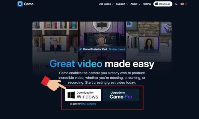 Hướng dẫn sử dụng iPhone làm Webcam cho laptop với Camo Studio
