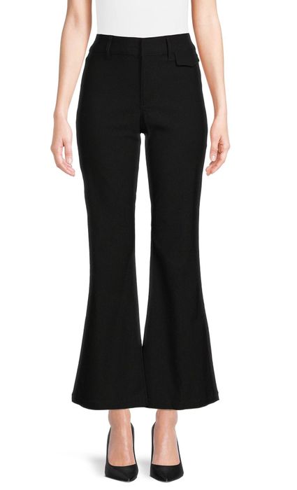 Model wearing black Millennium pants