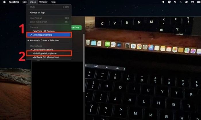 Kích hoạt FaceTime trên MacBook và kết nối với điện thoại