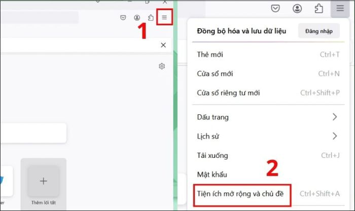 Tải IDM dành cho Firefox