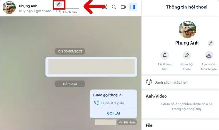 Có thể đổi tên gợi nhớ của bạn bè trên Zalo PC không?