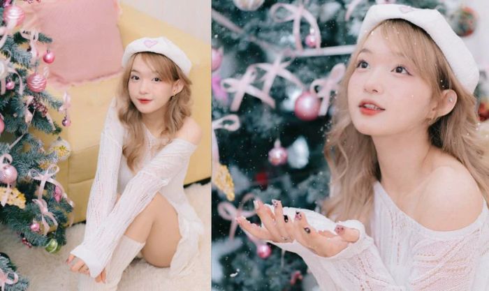 Chụp ảnh Noel tại nhà đơn giản