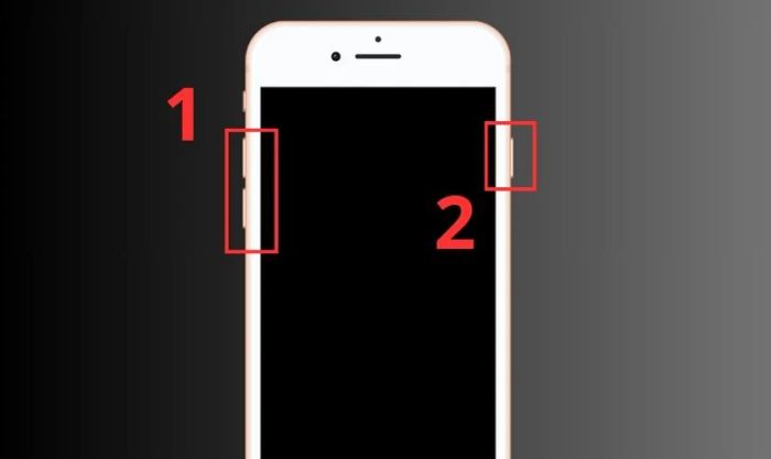 Cách khởi động lại iPhone bị đơ sử dụng phím cứng